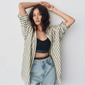 NWT Gap × BÉIS Poplin Dolman Big Shirt XS